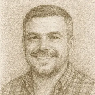 Portrait sketch of Diego Casini